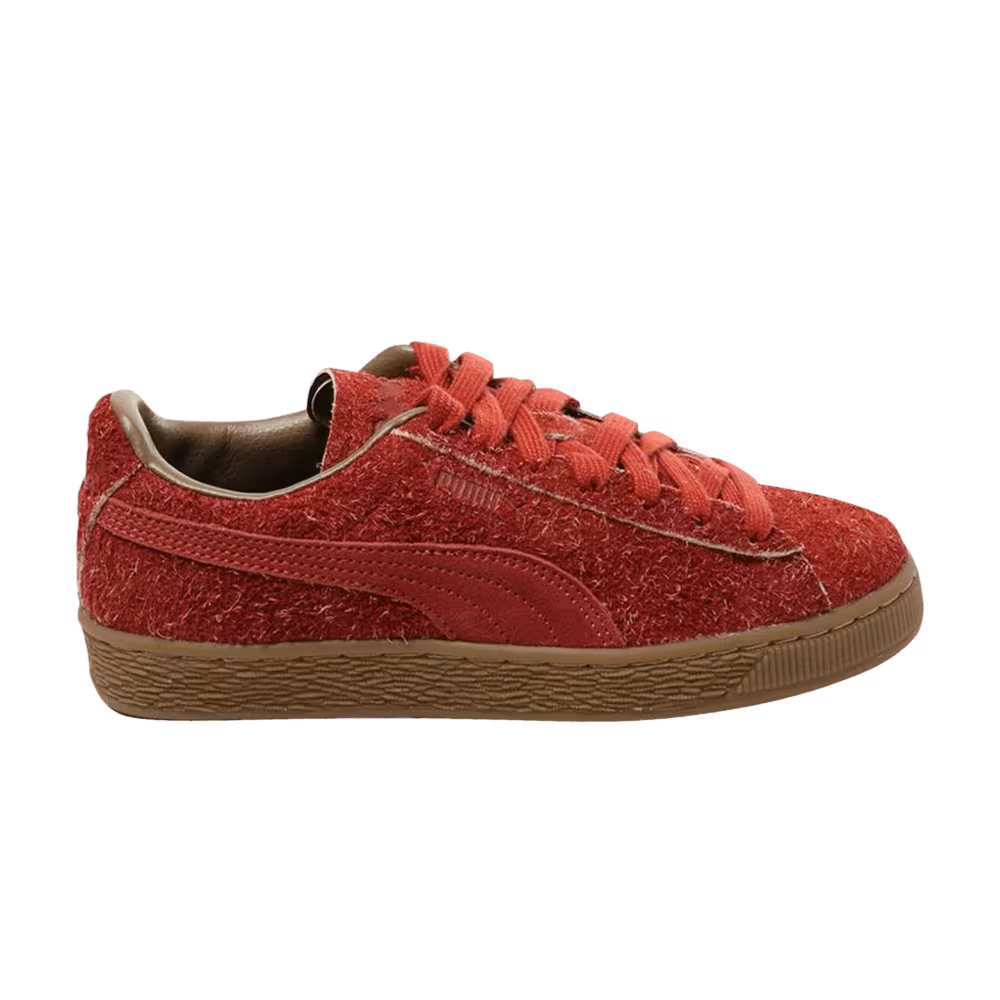 Danielle Cathari x Puma Suede Fuzzy Mars Red
