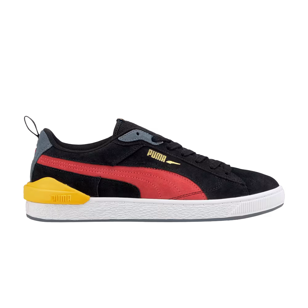 Puma Suede Bloc Black Paradise Pink