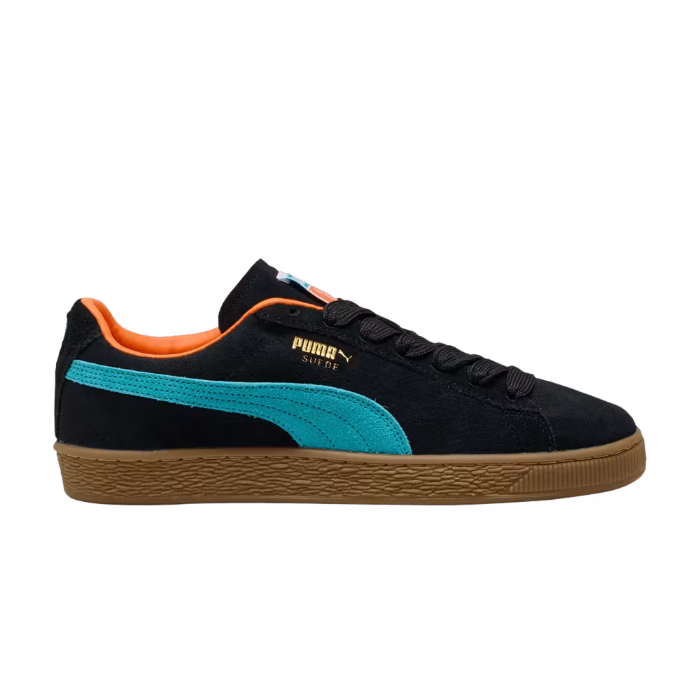 Carrots x Puma Suede Black Opale Blue