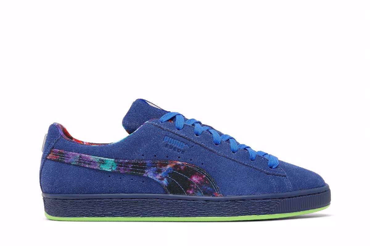LaMelo Ball x Puma Suede Classic 21 Galaxy, view 2