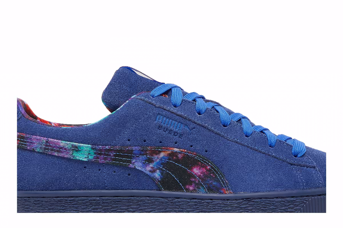 LaMelo Ball x Puma Suede Classic 21 Galaxy, view 3