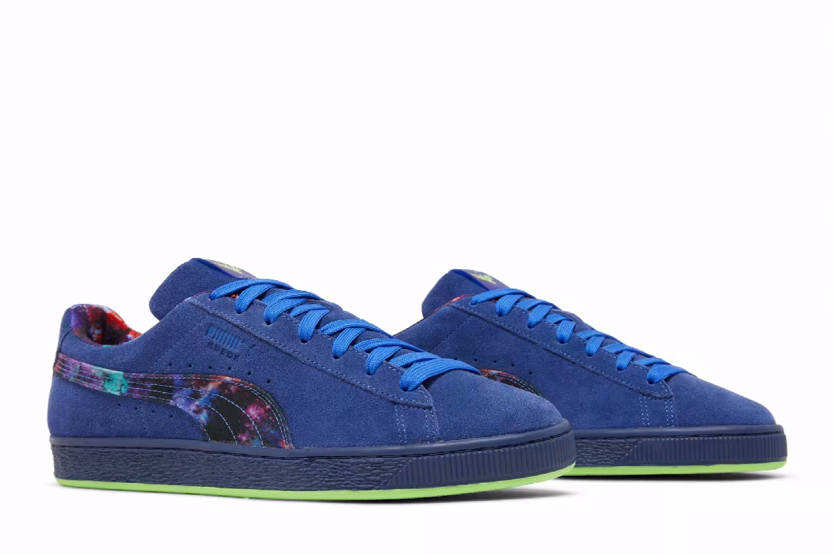 LaMelo Ball x Puma Suede Classic 21 Galaxy, view 9