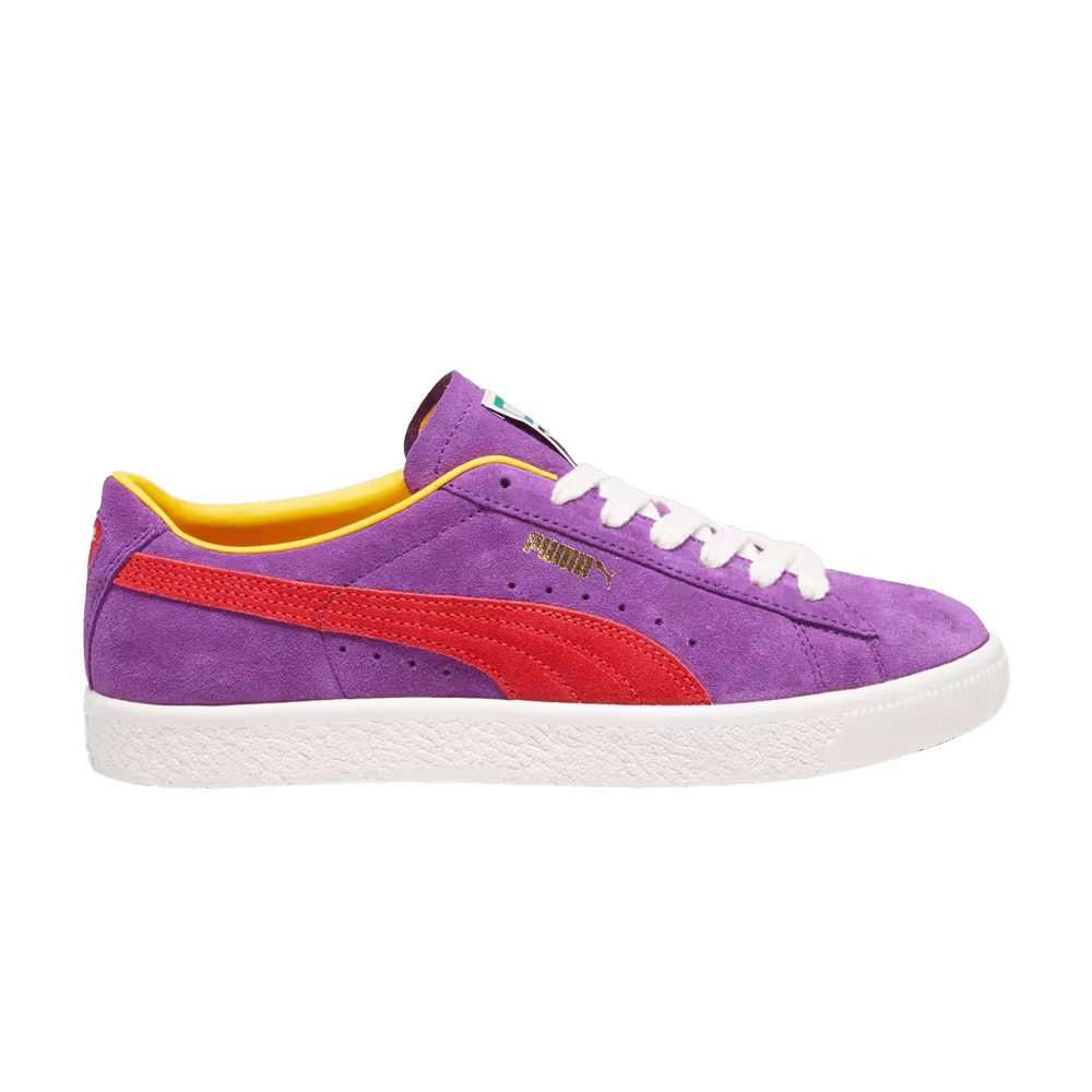 Puma Suede Vintage Purple High Risk Red