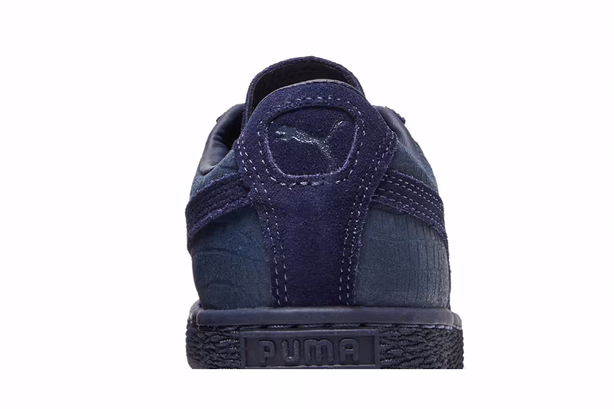 Puma Suede Classic Emboss Peacoat, view 8