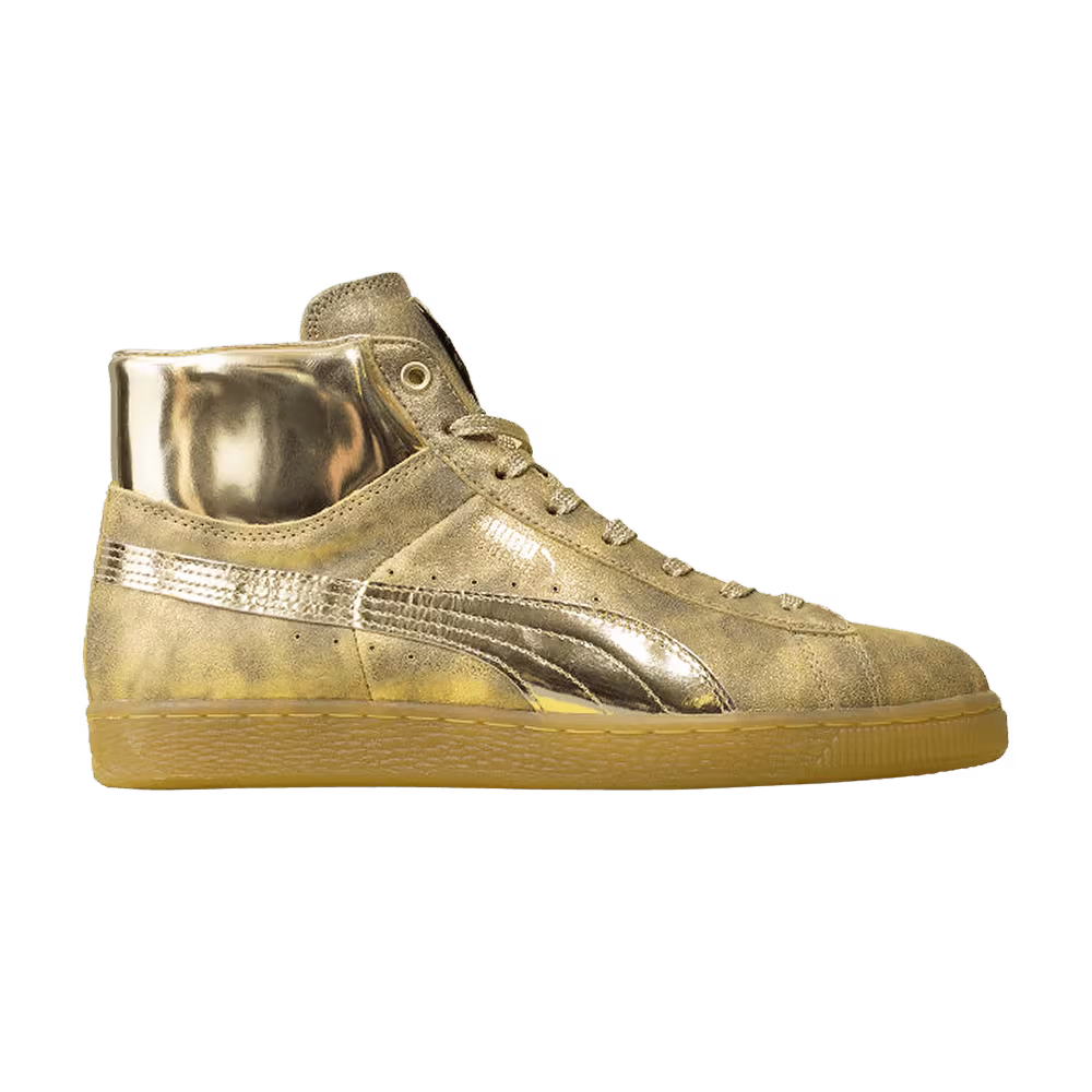 Meek Mill x Puma Suede Classic Mid 24K Gold