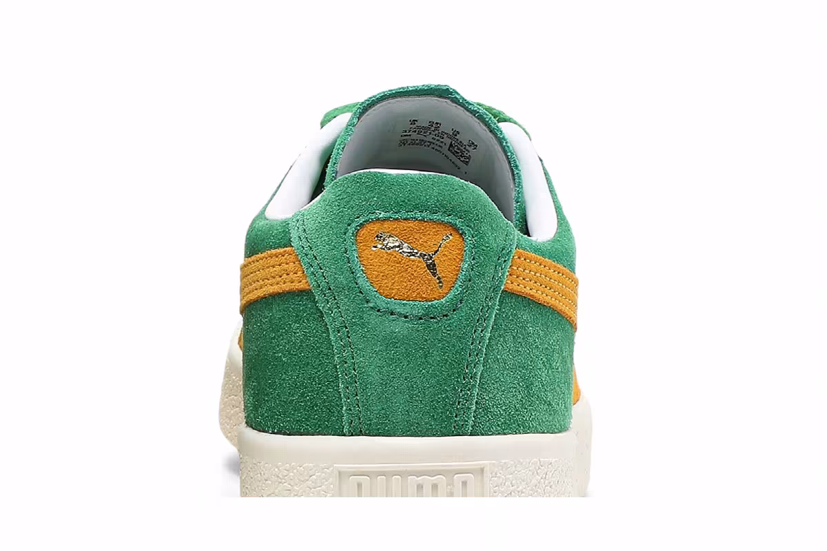 Puma Suede Vintage Amazon Green Saffron, view 8