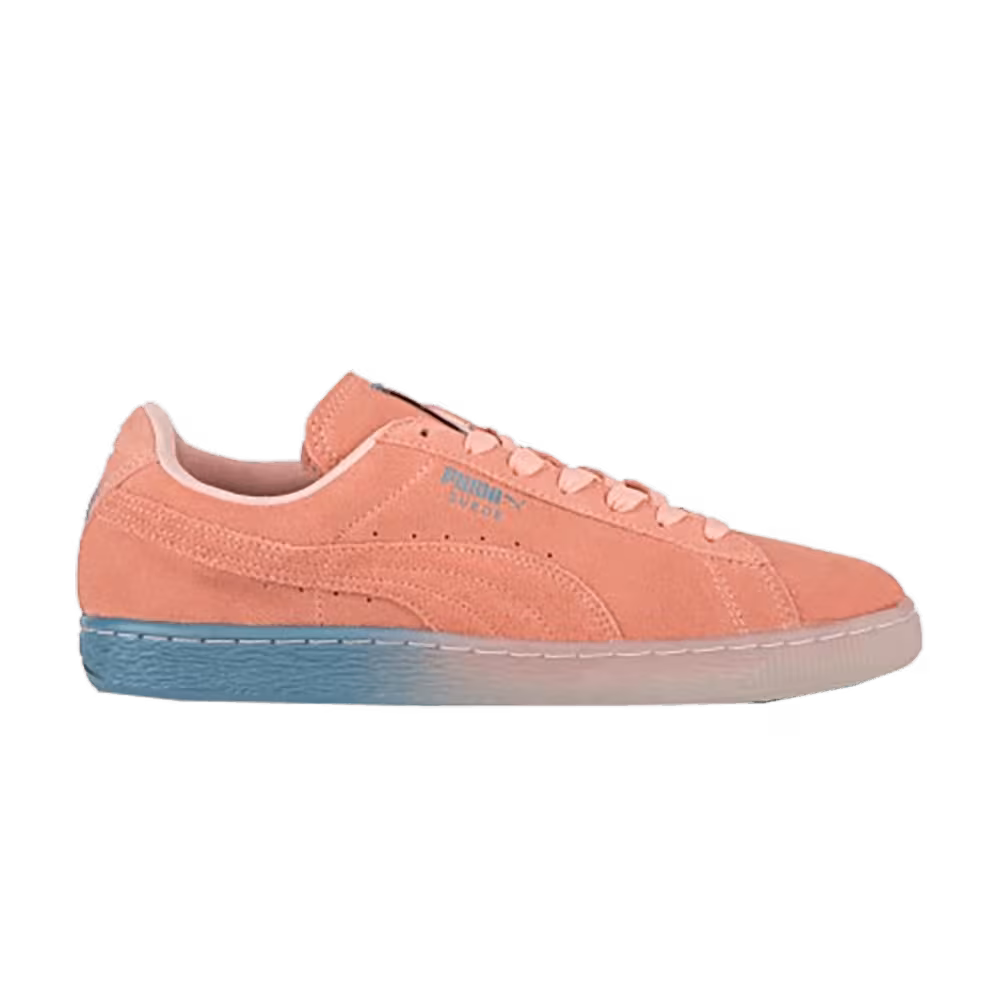 Puma Pink Dolphin x Suede Classic Coral Pink