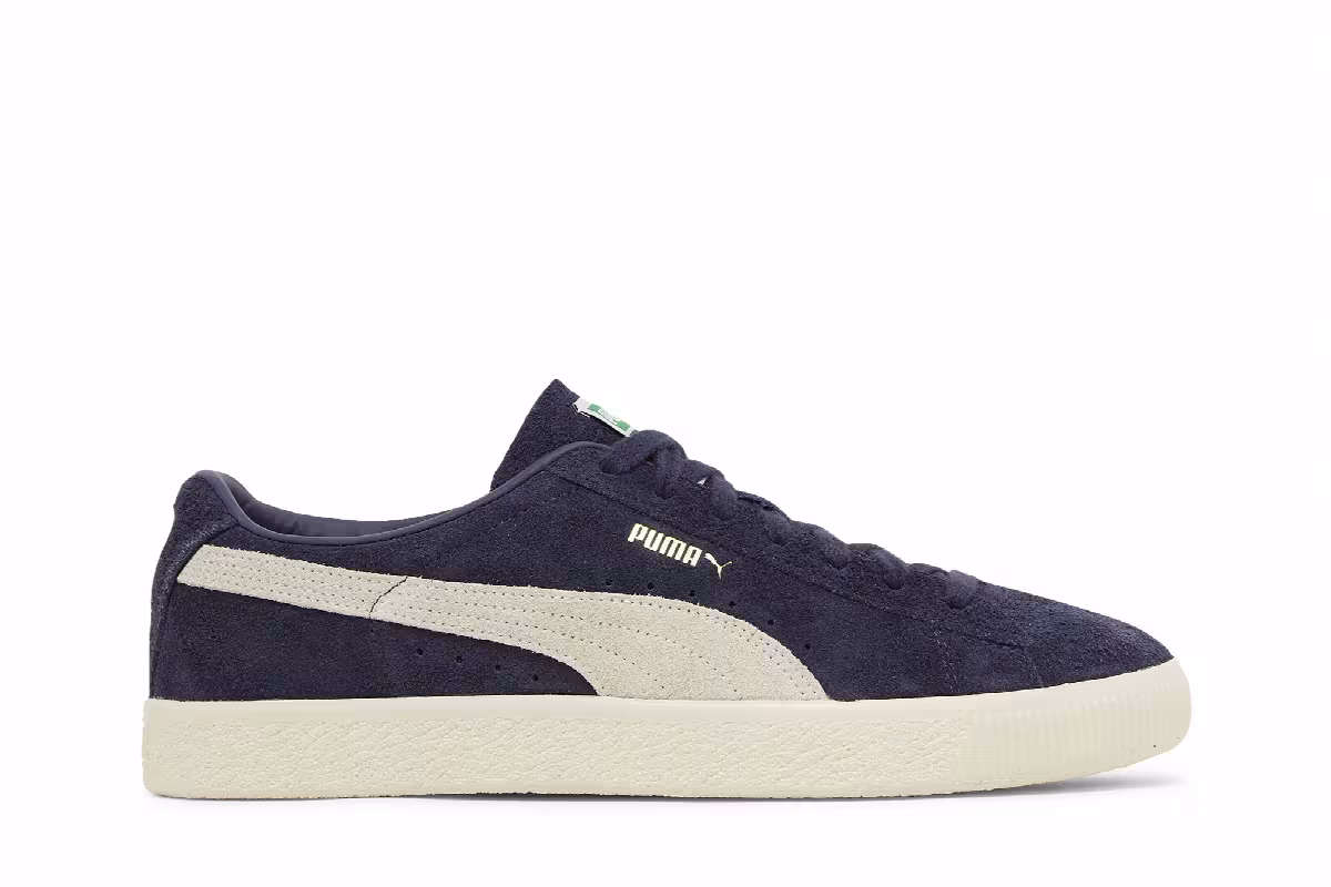 Puma Suede Vintage Hairy Suede - New Navy, view 2