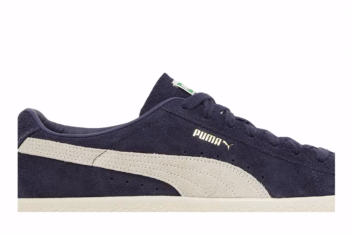 Puma Suede Vintage Hairy Suede - New Navy, view 3