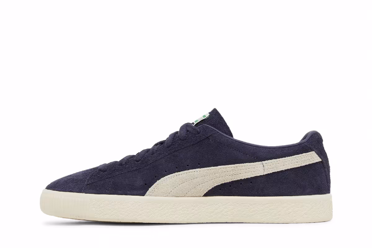 Puma Suede Vintage Hairy Suede - New Navy, view 4