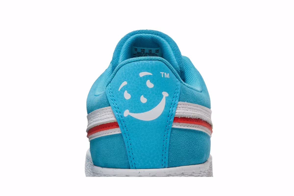 Kool-Aid x Puma Suede Triplex Blue Atoll Speckled, view 8
