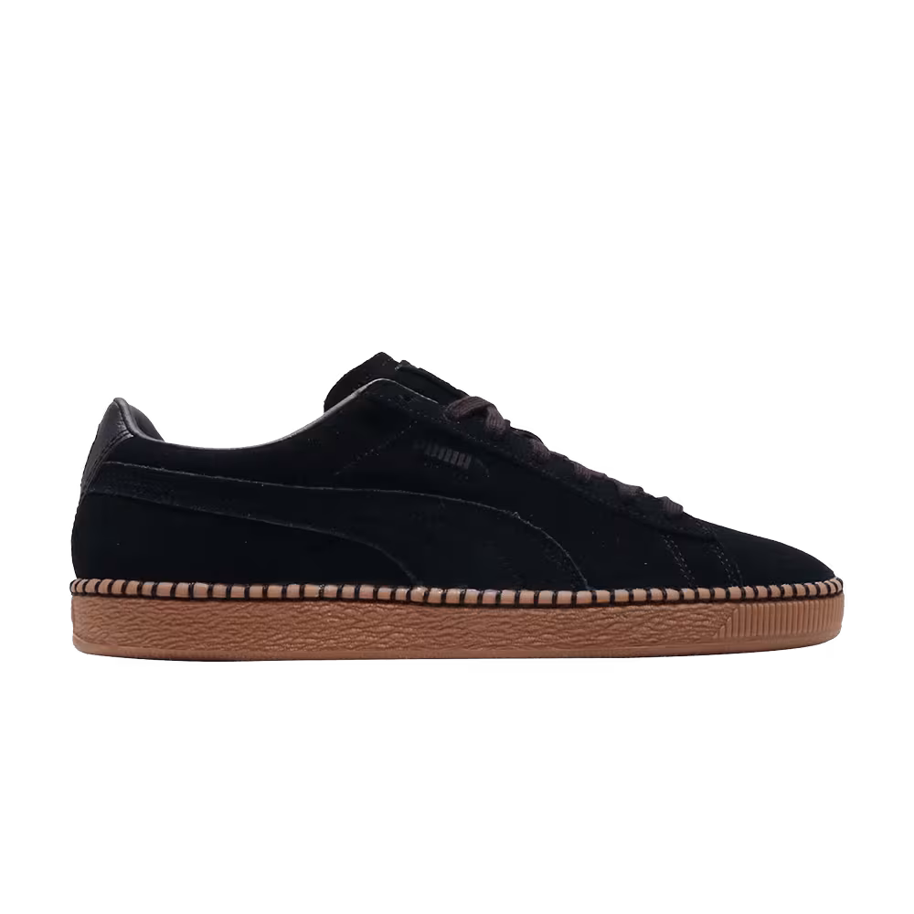 Puma Suede Classic Blanket Stitch Black