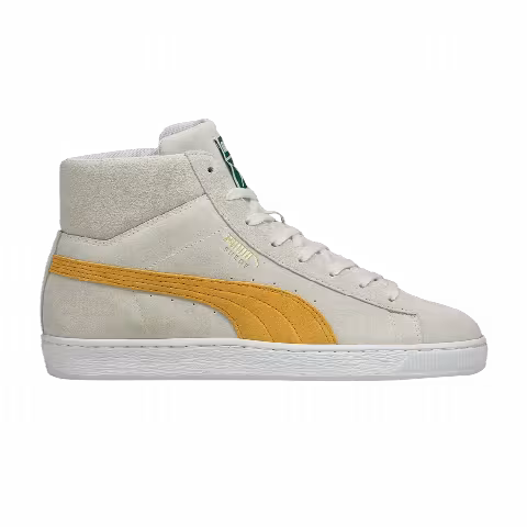 Puma Suede Mid 21 'White Mineral Yellow'