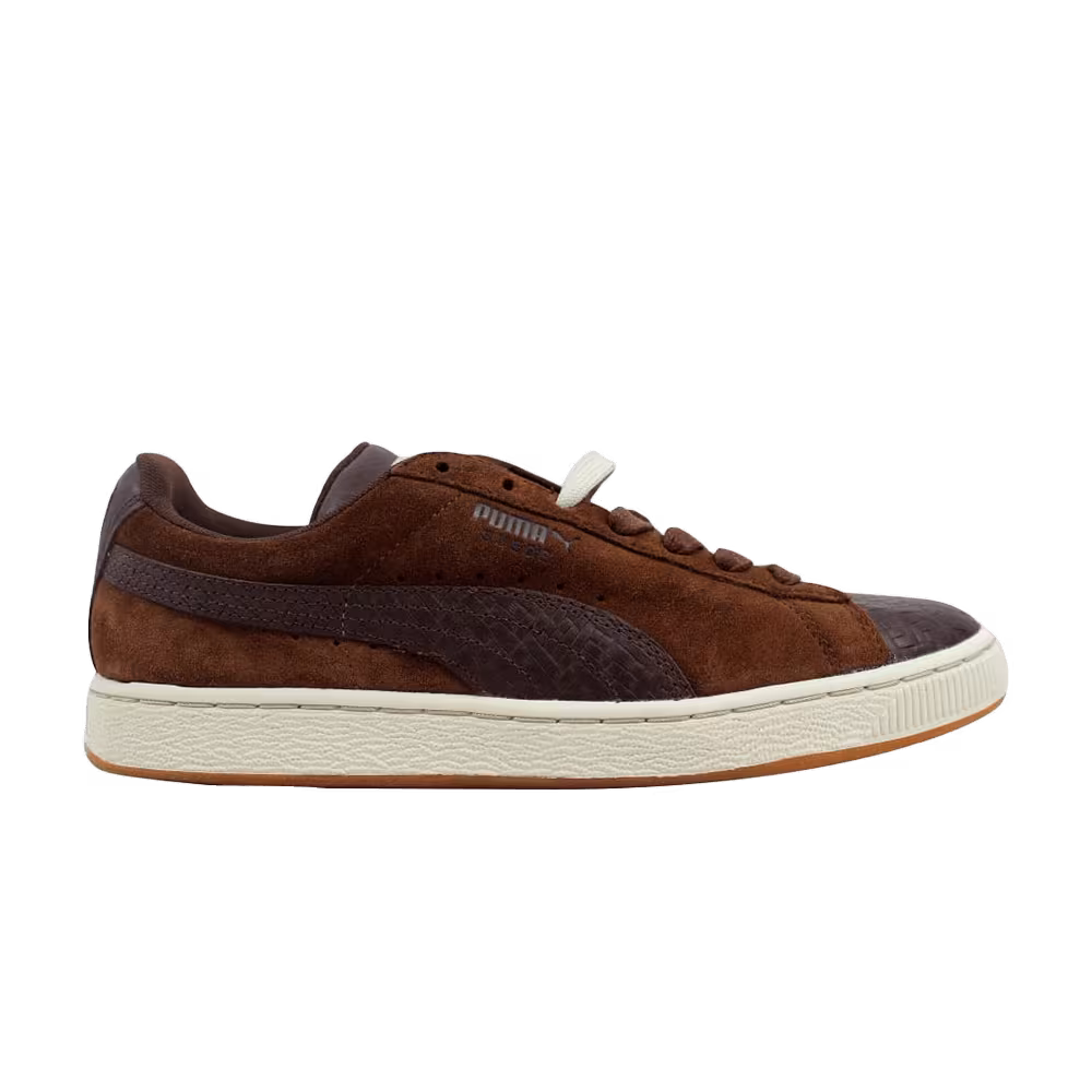 Puma Suede Classic + Herringbone Cappuccino Brown