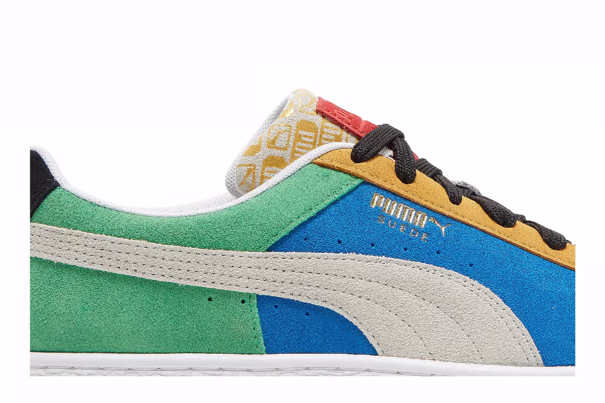 Puma Suede Classix White Multi-Color, view 3