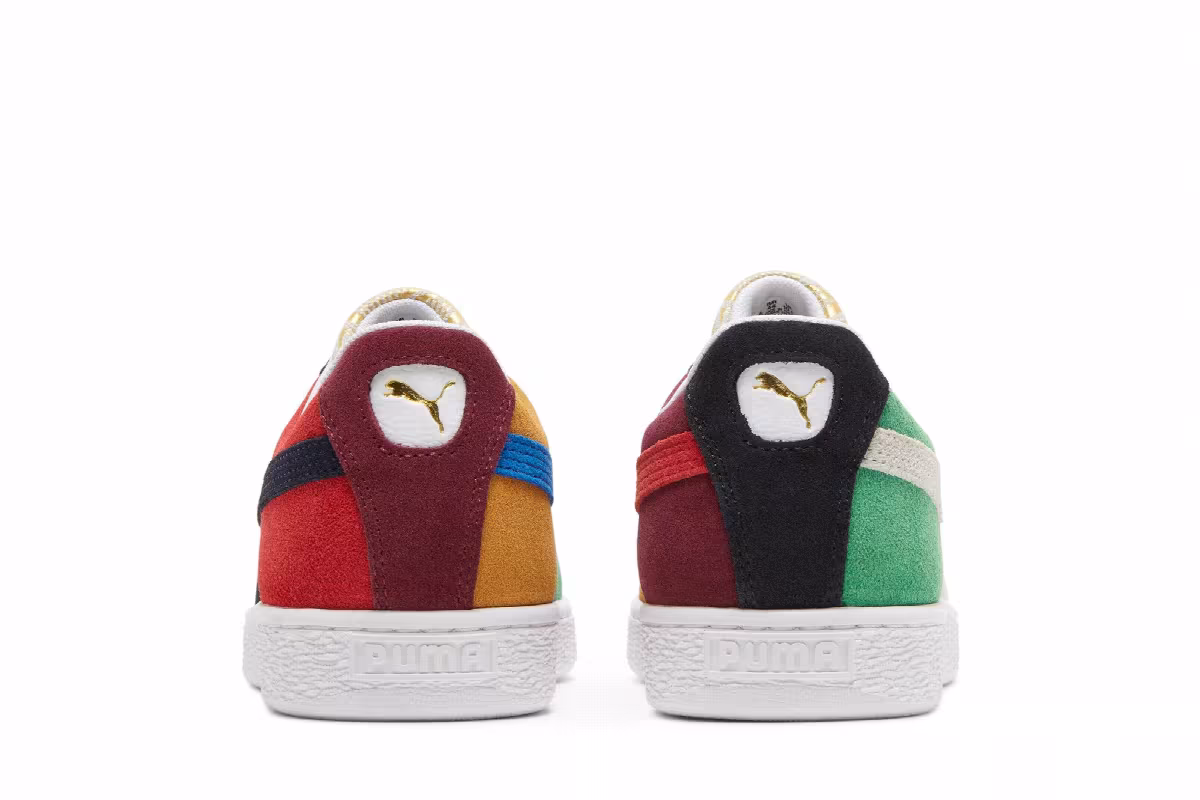 Puma Suede Classix White Multi-Color, view 7