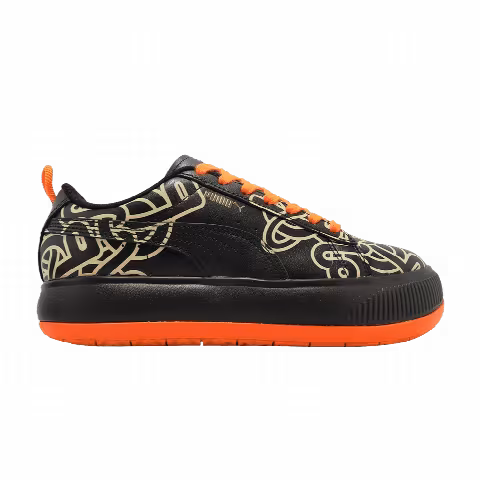 Pronounce x Puma Wmns Suede Mayu 'Black Orange'
