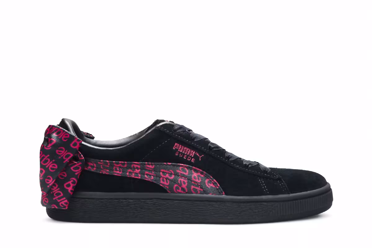 Puma Barbie x Women's Suede Classic Black, view 2