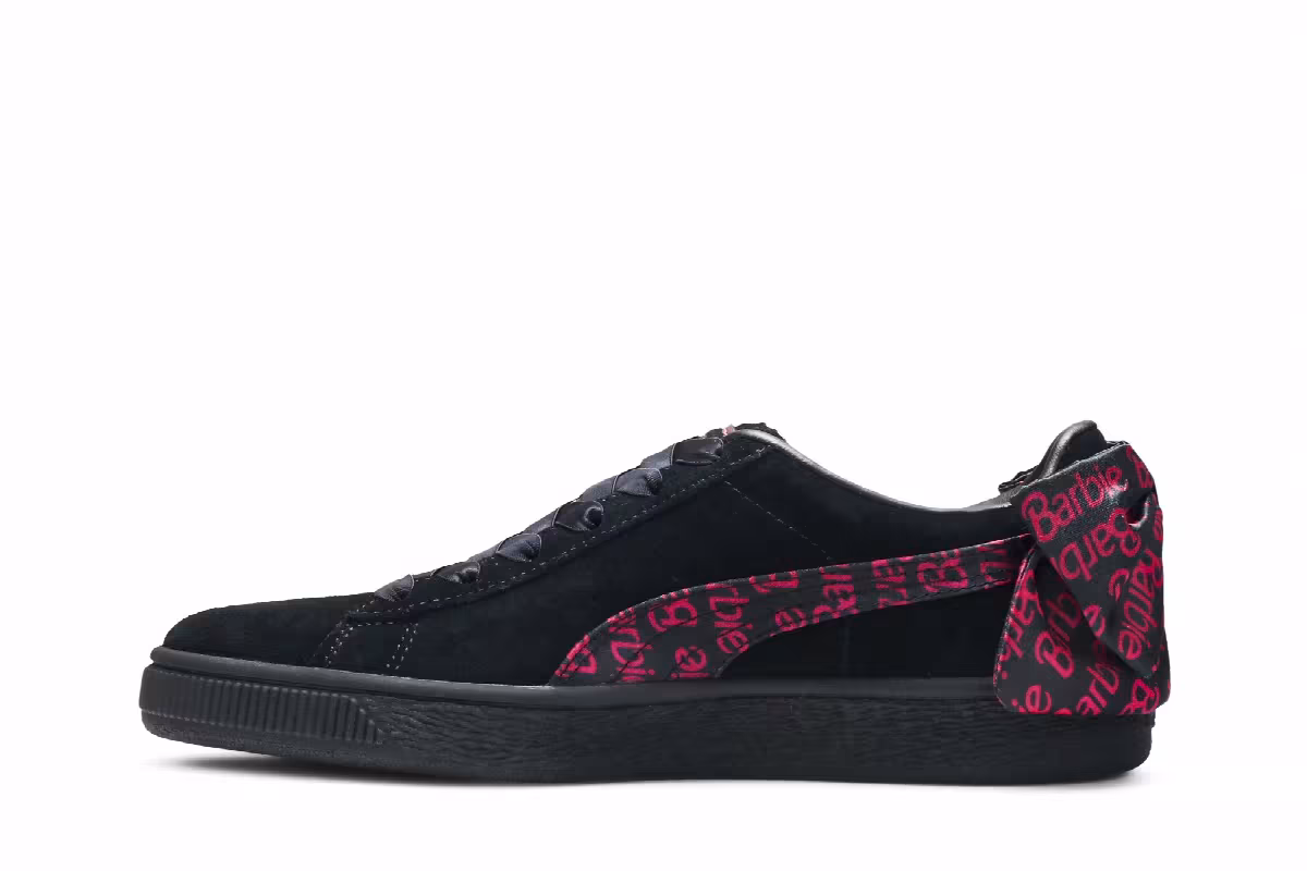 Puma Barbie x Women's Suede Classic Black, view 4