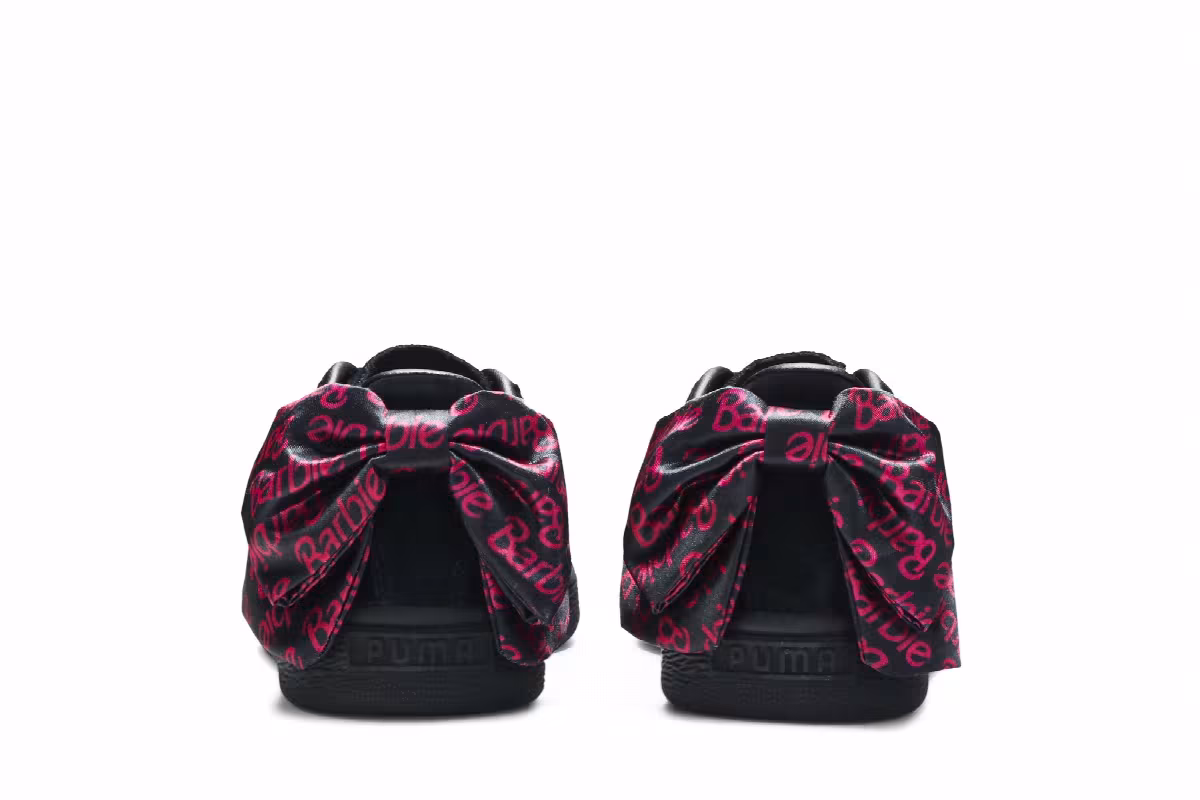 Puma Barbie x Women's Suede Classic Black, view 7