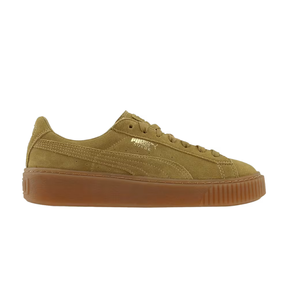 Puma Women's Suede Platform SD Oatmeal