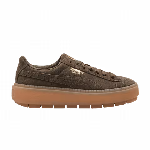 Puma Wmns Suede Platform Trace 'Olive Night'