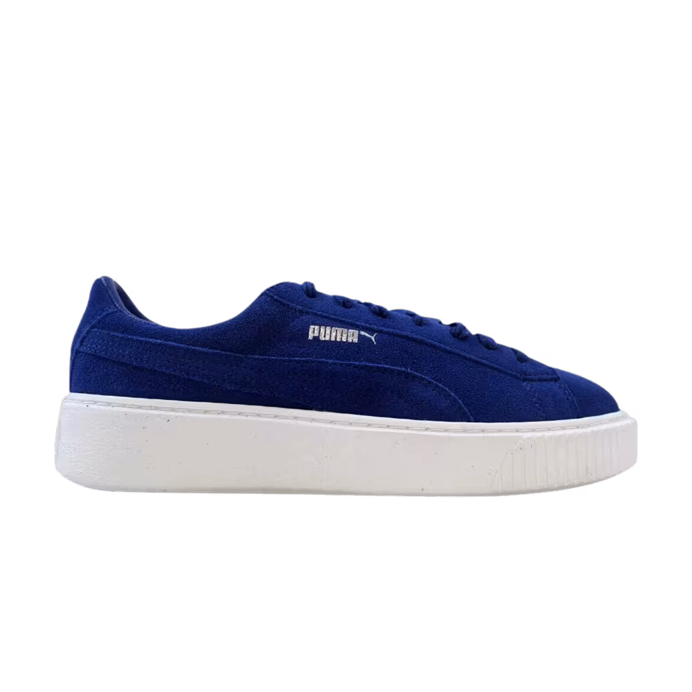 Puma Women's Suede Platform Peacoat
