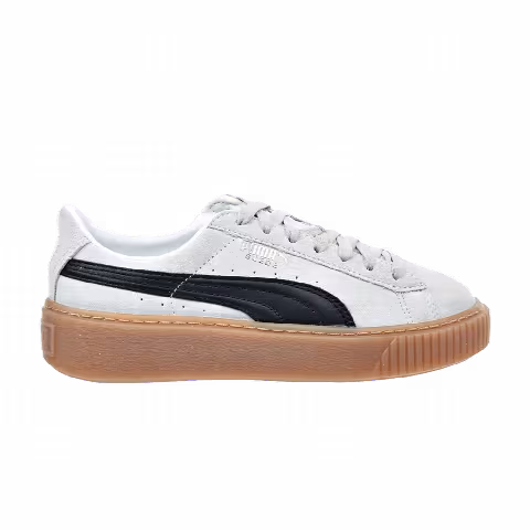 Puma Wmns Suede Platform Core 'Whisper White Black'