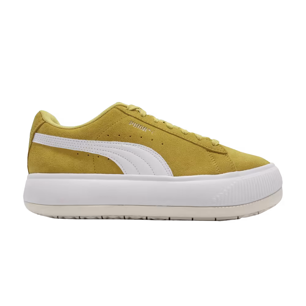 Puma Women's Suede Mayu Bamboo White