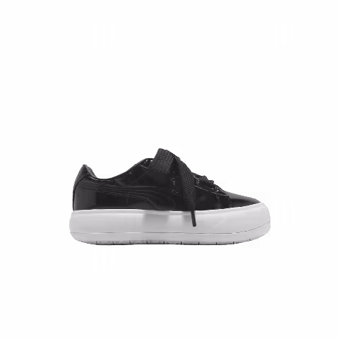 Puma Wmns Suede Mayu Heart Patent 'Black White'