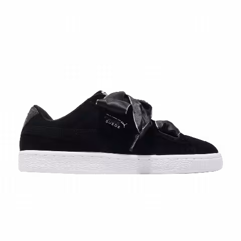 Puma Wmns Suede Heart Galaxy 'Black'