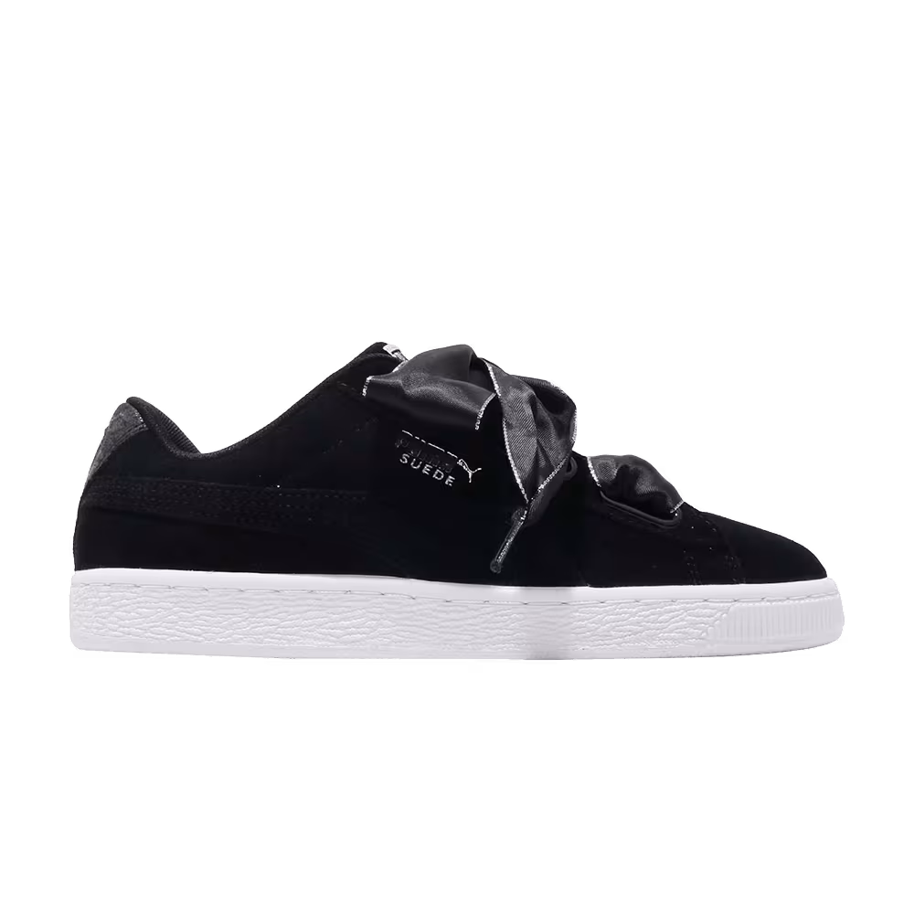 Puma Women's Suede Heart Galaxy Black