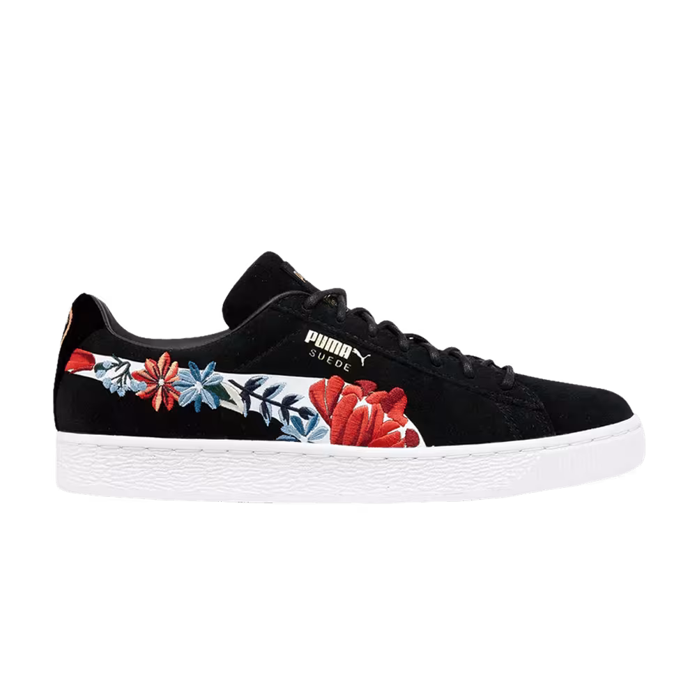 Puma Women's Suede Hyper Embelished - Black