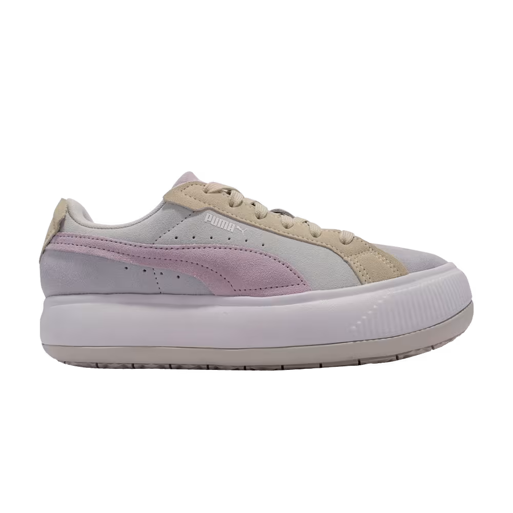 Puma Women's Suede Mayu Raw Ice Flow White