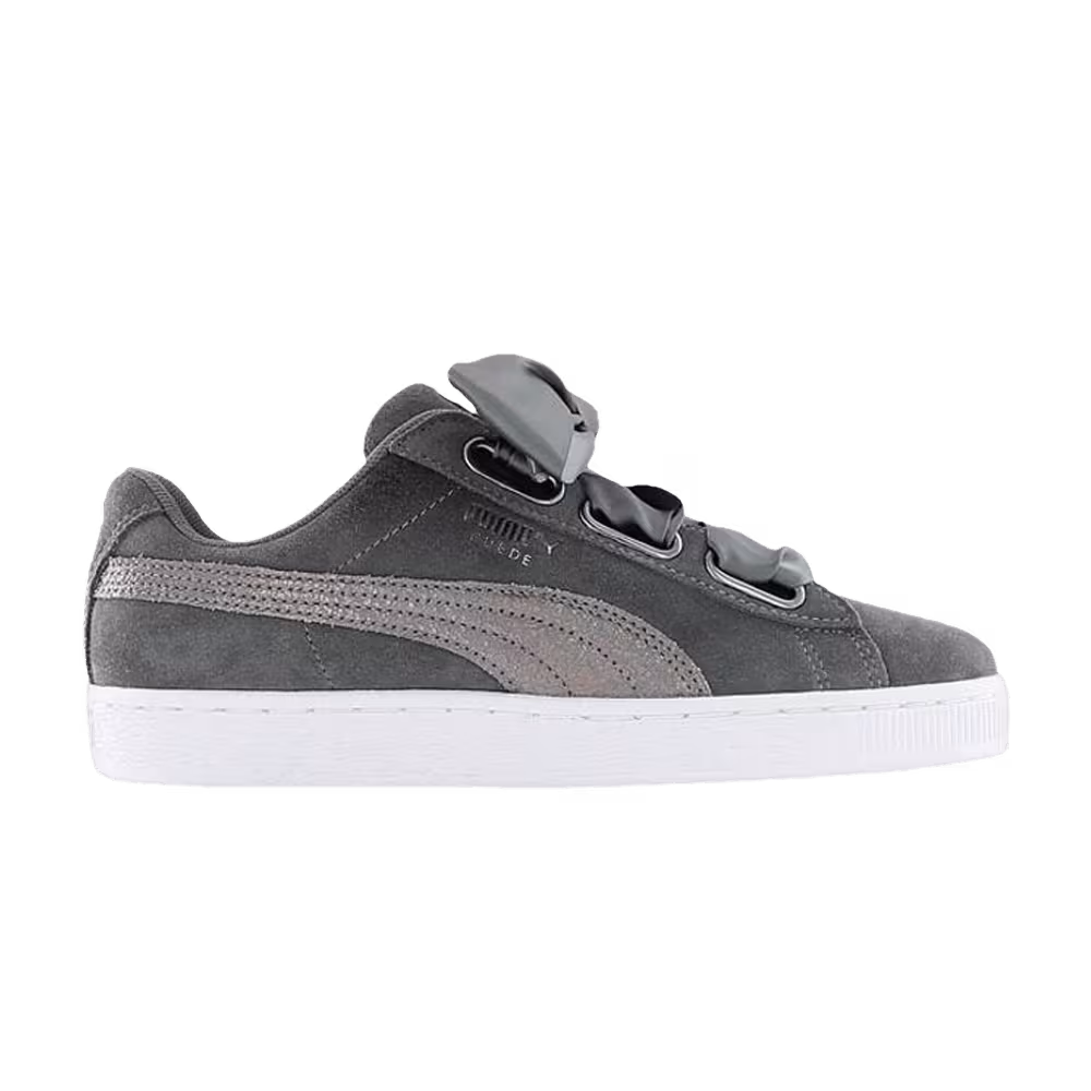 Puma Women's Suede Heart LunaLux Smoked Pearl
