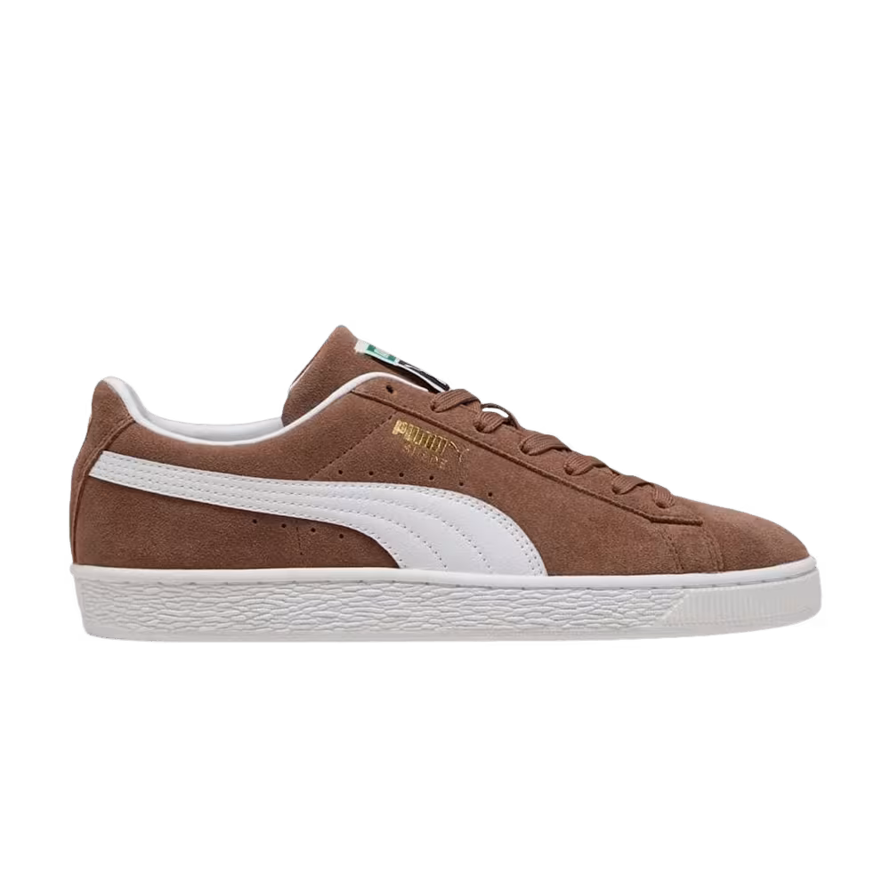 Puma Women's Suede Classic Haute Coffee Warm White