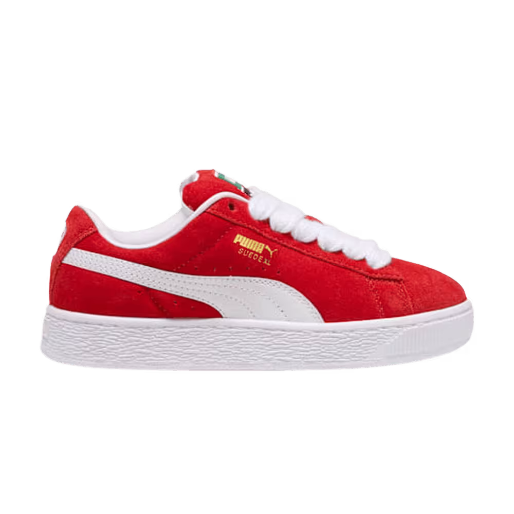 Puma Suede Xl GS Red White