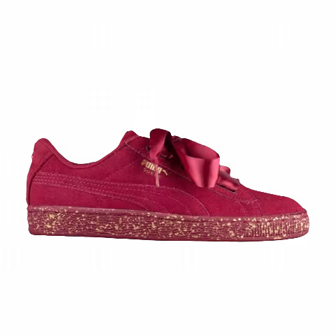 Puma Suede Heart Winter Jr 'Red Velvet'