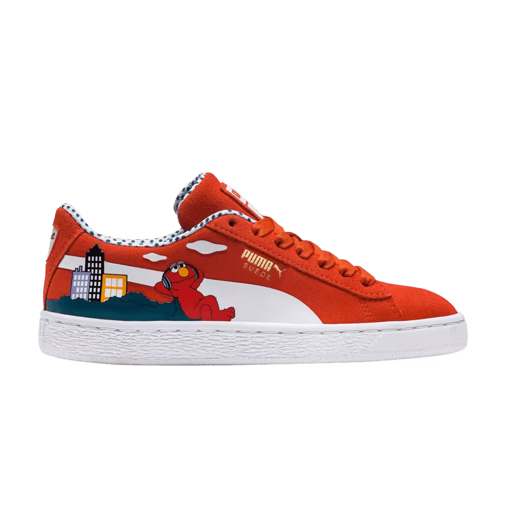 Sesame Street x Puma Suede Jr 50th Anniversary - Elmo