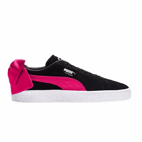 Puma Suede Bow Jr 'Black Beetroot Purple'