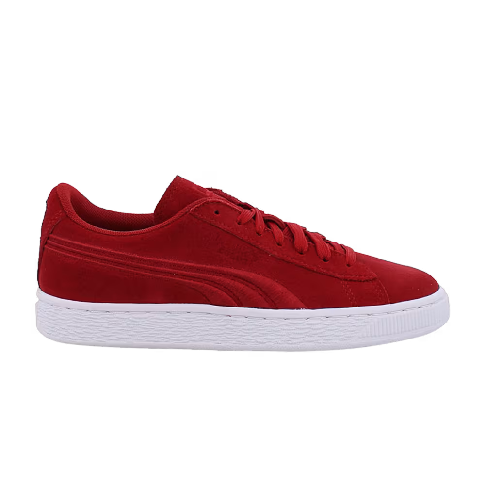 Puma Suede Classic Badge Jr Red