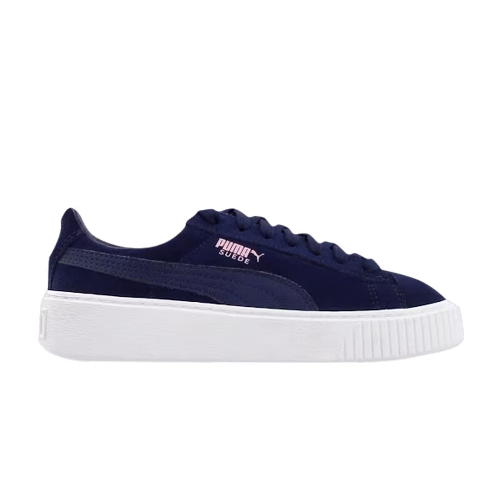 Puma Suede Platform Jr Peacoat
