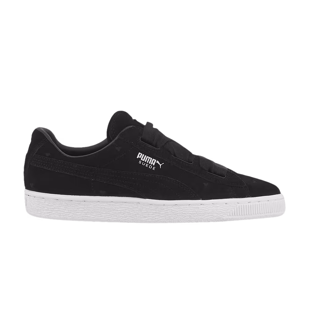 Puma Suede Heart Jr Valentine - Black