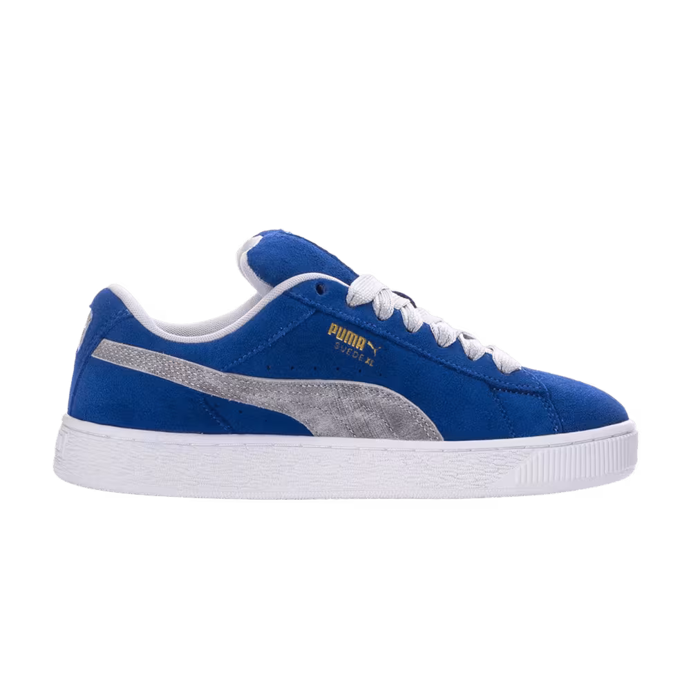 Puma Suede XL Wash Jr Blue Grey