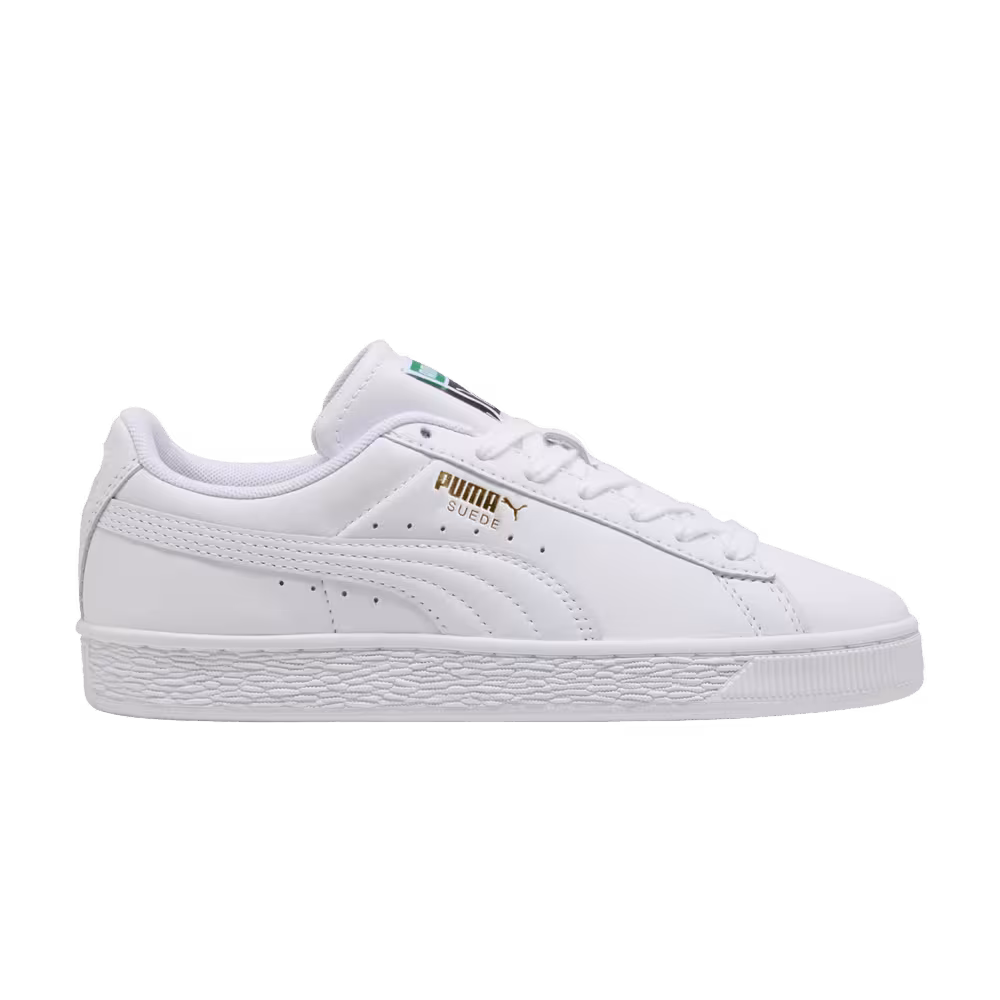 Puma Suede GS White Archive Green