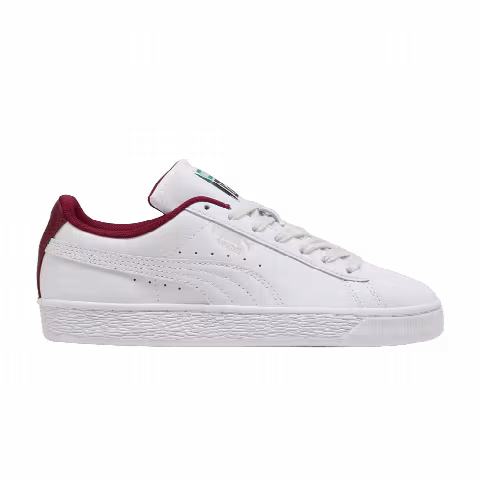 Puma Suede GS 'White Team Regal Red'