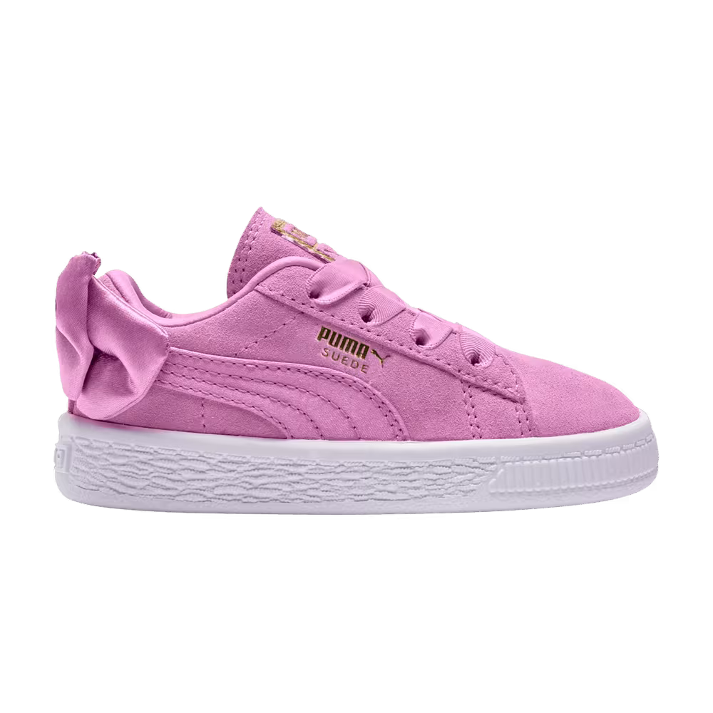 Puma Suede Bow AC Little Kid Orchid