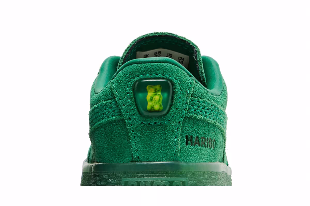 Haribo x Puma Suede Infant Amazon Green, view 8