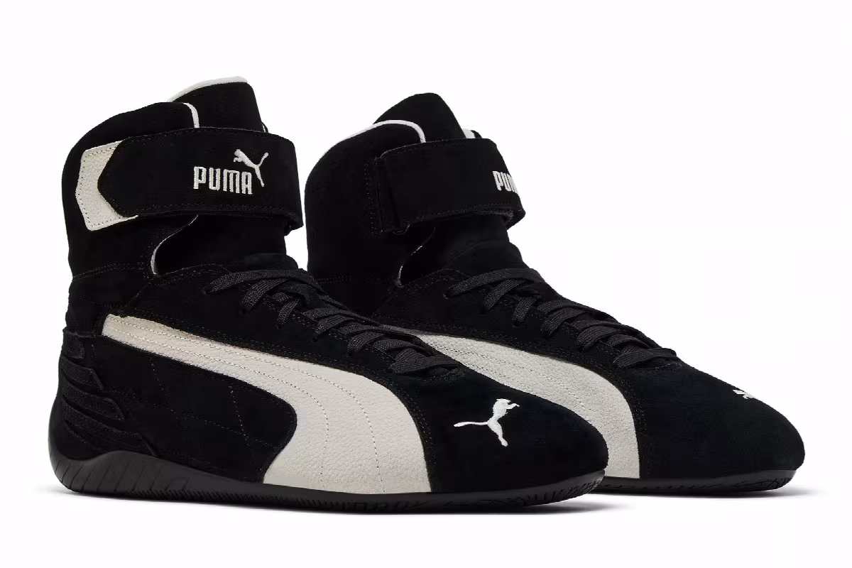 Puma Speedcat Mid Black Off White, view 9