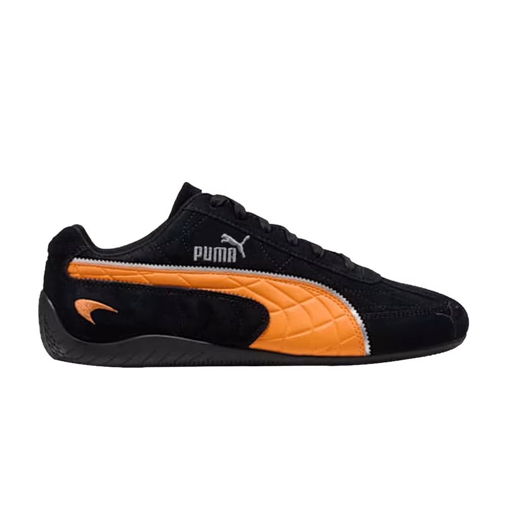 Mclaren Racing x Puma Speedcat Black Bright Papaya